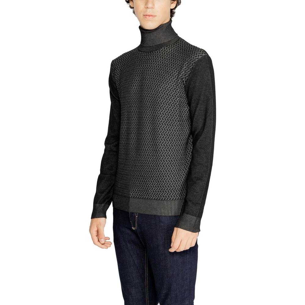 Hamaki-Ho Black Viscose Sweater Hamaki-Ho Dark Slate Gray
