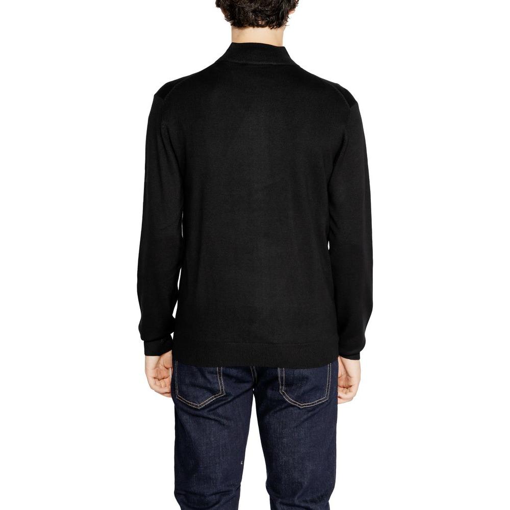 Hamaki-Ho Black Viscose Cardigan Hamaki-Ho Black