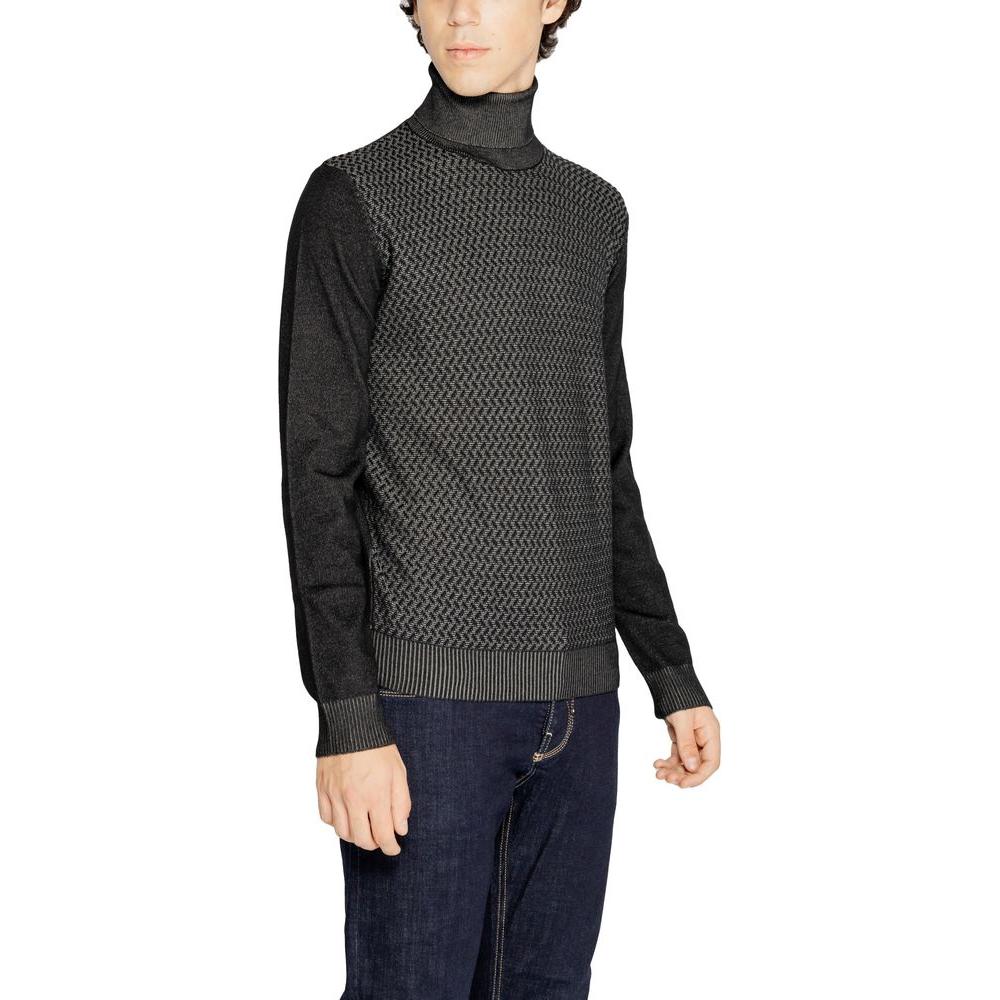 Hamaki-Ho Black Viscose Sweater Hamaki-Ho Dark Slate Gray