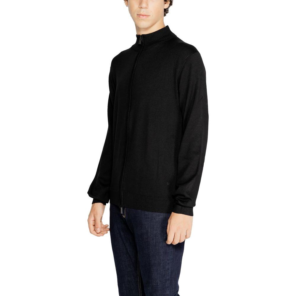 Hamaki-Ho Black Viscose Cardigan Hamaki-Ho Black