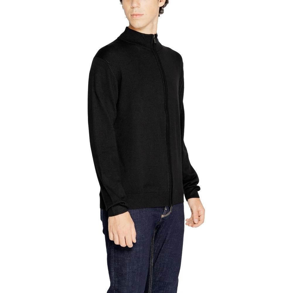 Hamaki-Ho Black Viscose Cardigan Hamaki-Ho Black