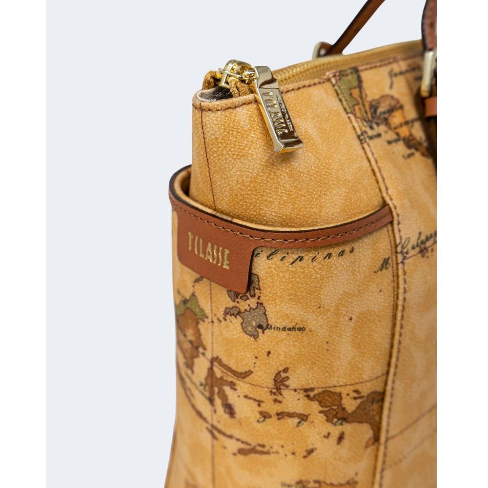Alviero Martini Prima Classe Beige Leather Handbag Alviero Martini Prima Classe Dark Khaki