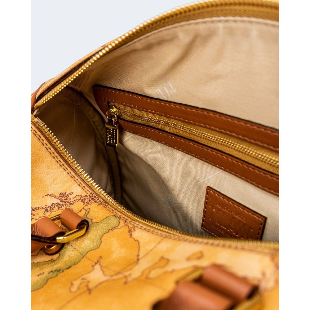 Alviero Martini Prima Classe Beige Leather Handbag Alviero Martini Prima Classe Sandy Brown