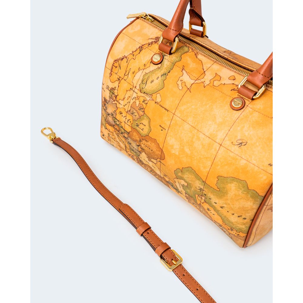 Alviero Martini Prima Classe Beige Leather Handbag Alviero Martini Prima Classe Lavender