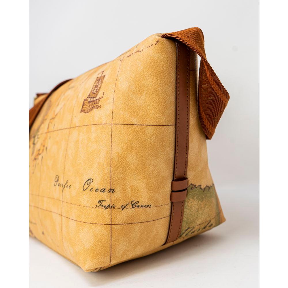 Alviero Martini Prima Classe Beige Artificial Leather Handbag Alviero Martini Prima Classe Light Gray