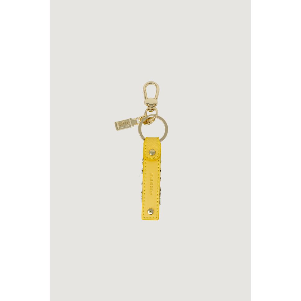 Alviero Martini Prima Classe Yellow Leather Keychain Alviero Martini Prima Classe Lavender