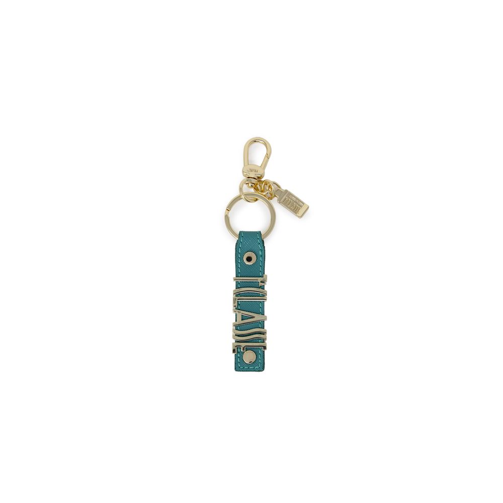 Alviero Martini Prima Classe Green Leather Keychain Alviero Martini Prima Classe Gray