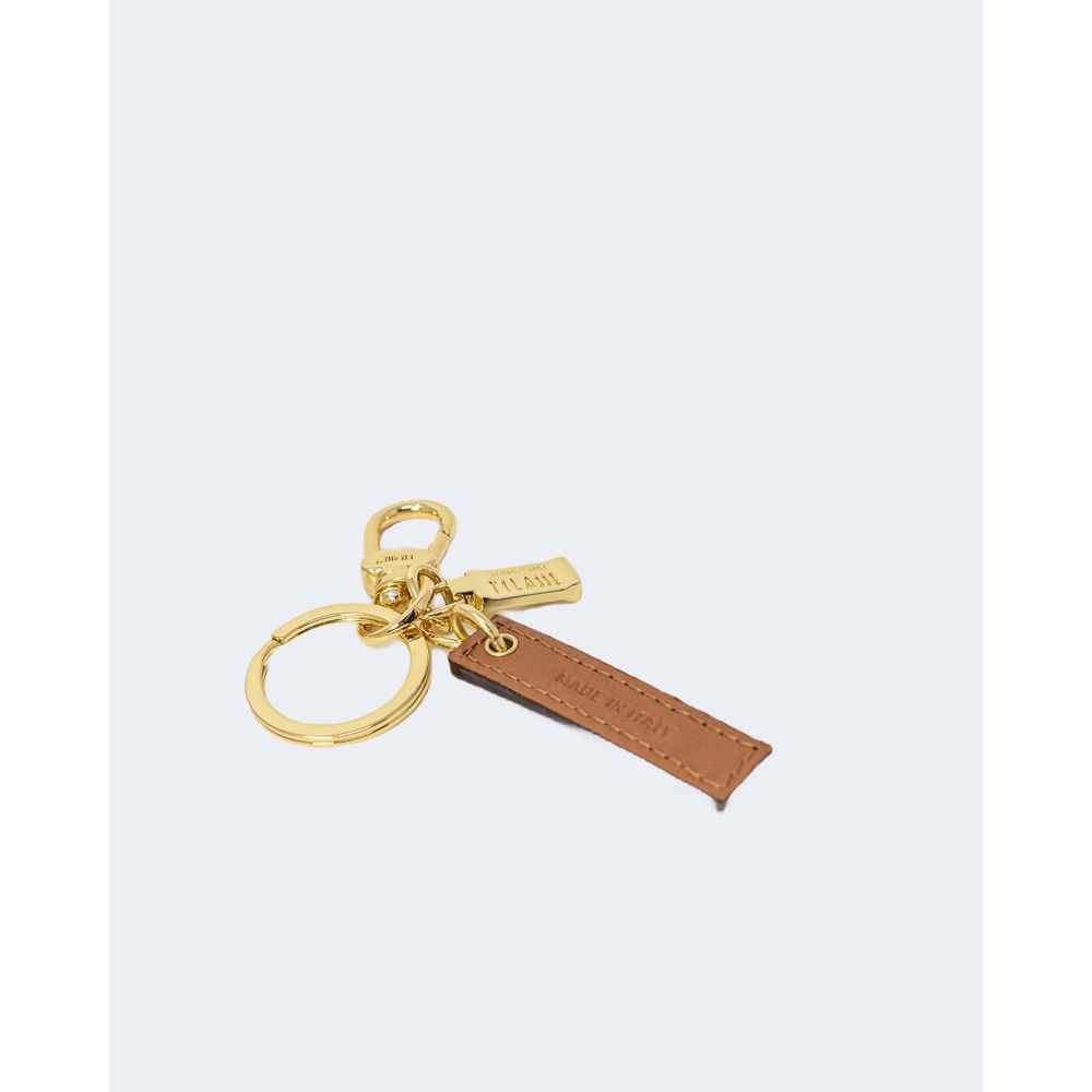 Alviero Martini Prima Classe Beige Leather Keychain Alviero Martini Prima Classe Lavender