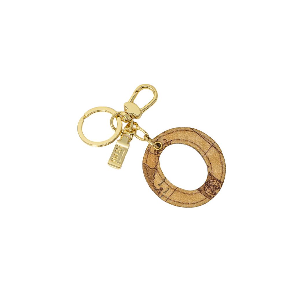 Alviero Martini Prima Classe Beige Polyethylene Keychain Alviero Martini Prima Classe Dark Khaki