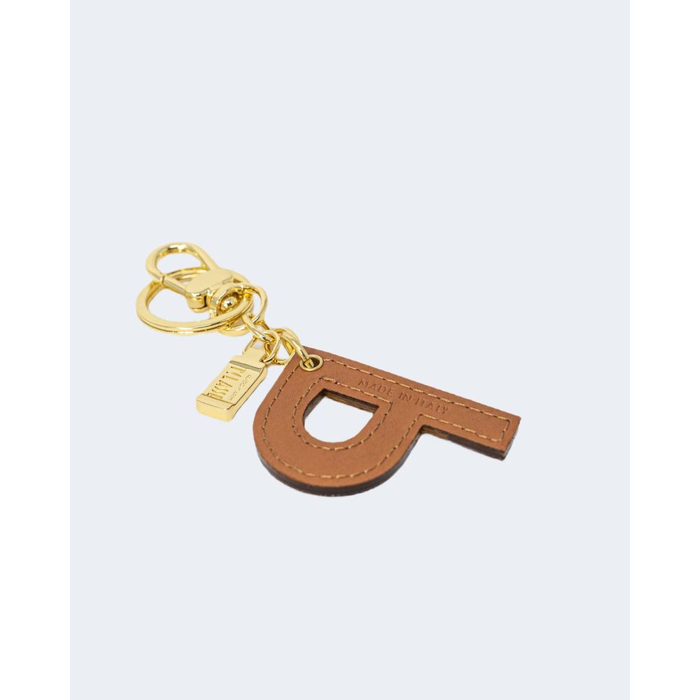 Alviero Martini Prima Classe Beige Leather Keychain Alviero Martini Prima Classe Lavender