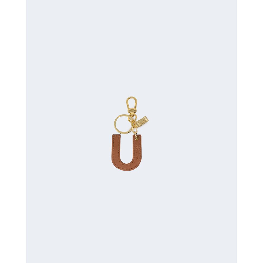 Alviero Martini Prima Classe Beige Leather Keychain Alviero Martini Prima Classe Lavender