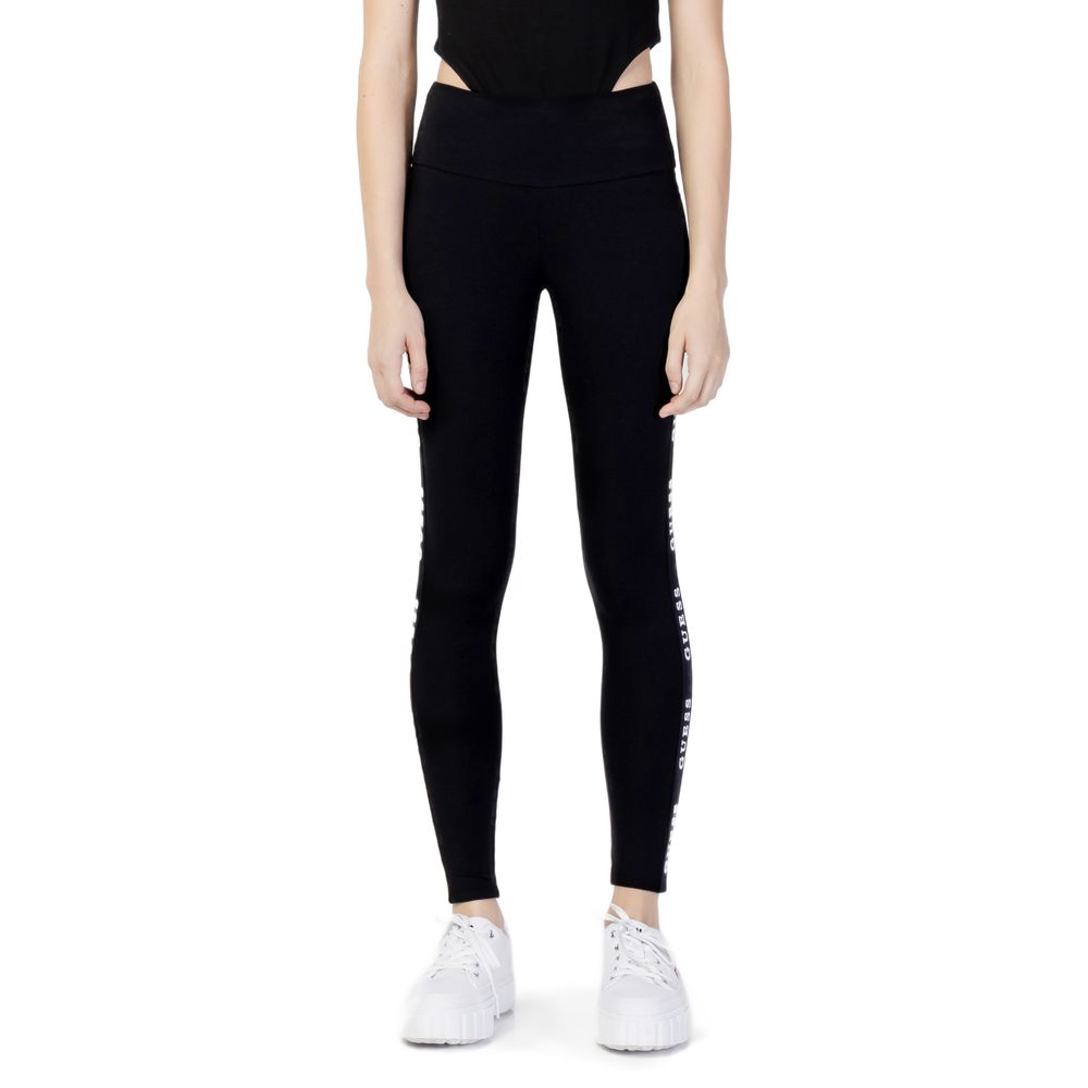Guess Active Black Cotton Jeans & Pant Guess Active Black
