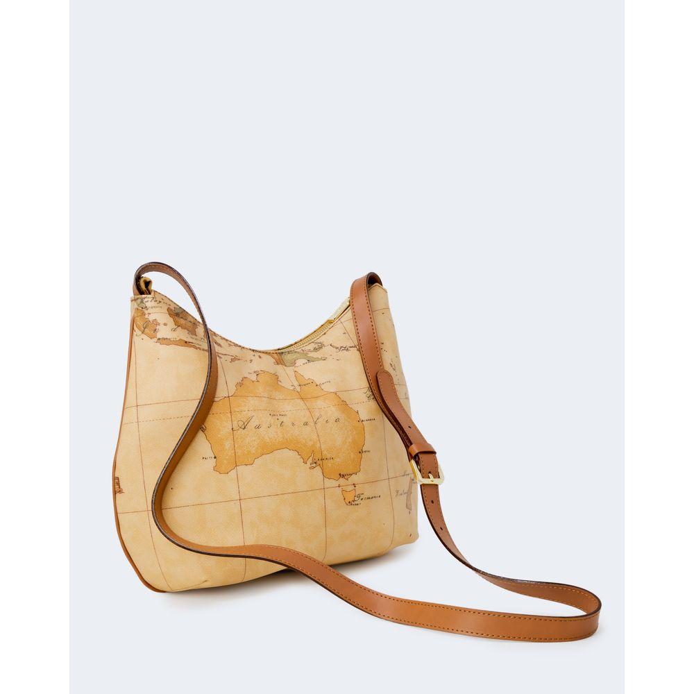 Alviero Martini Prima Classe Beige Cotton Handbag Alviero Martini Prima Classe Lavender