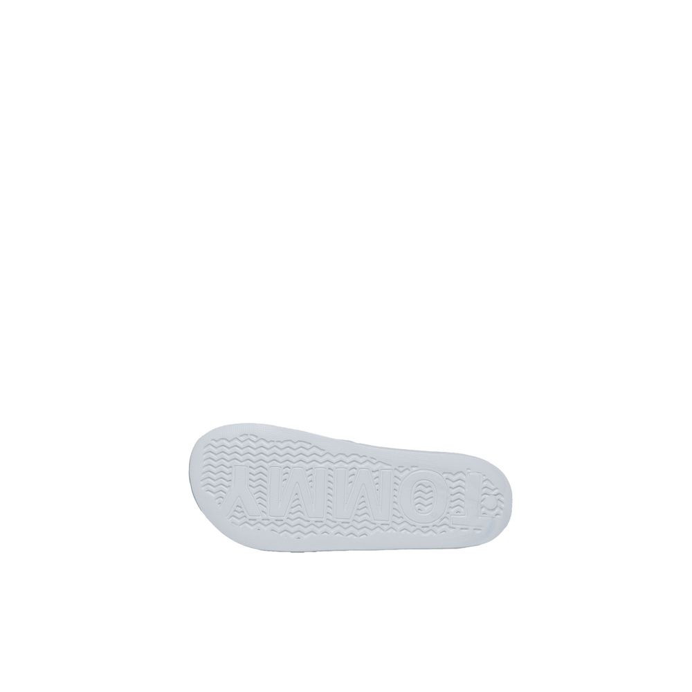 Tommy Hilfiger Jeans Cream Polyethylene Sandal Tommy Hilfiger Jeans Light Gray