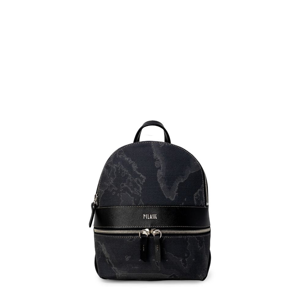 Alviero Martini Prima Classe Black Leather Backpack Alviero Martini Prima Classe Black