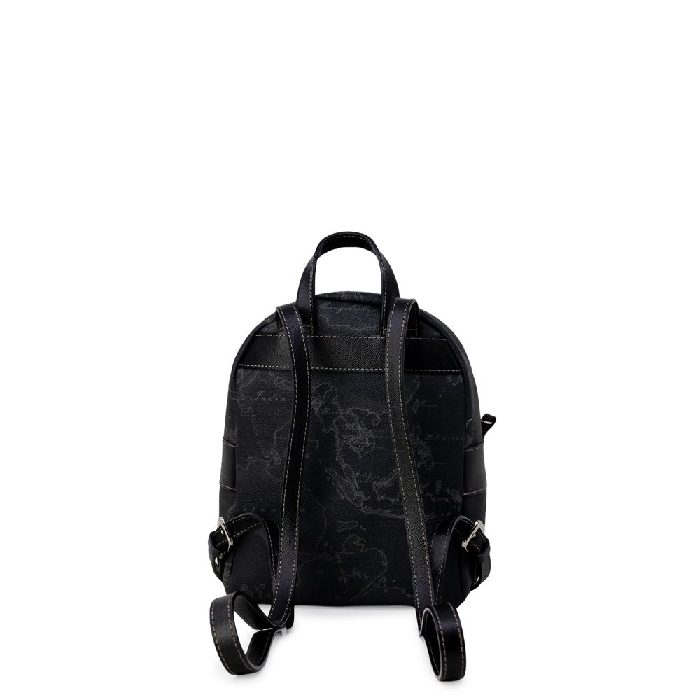 Alviero Martini Prima Classe Black Leather Backpack Alviero Martini Prima Classe Black