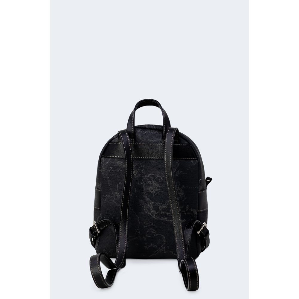 Alviero Martini Prima Classe Black Leather Backpack Alviero Martini Prima Classe Black