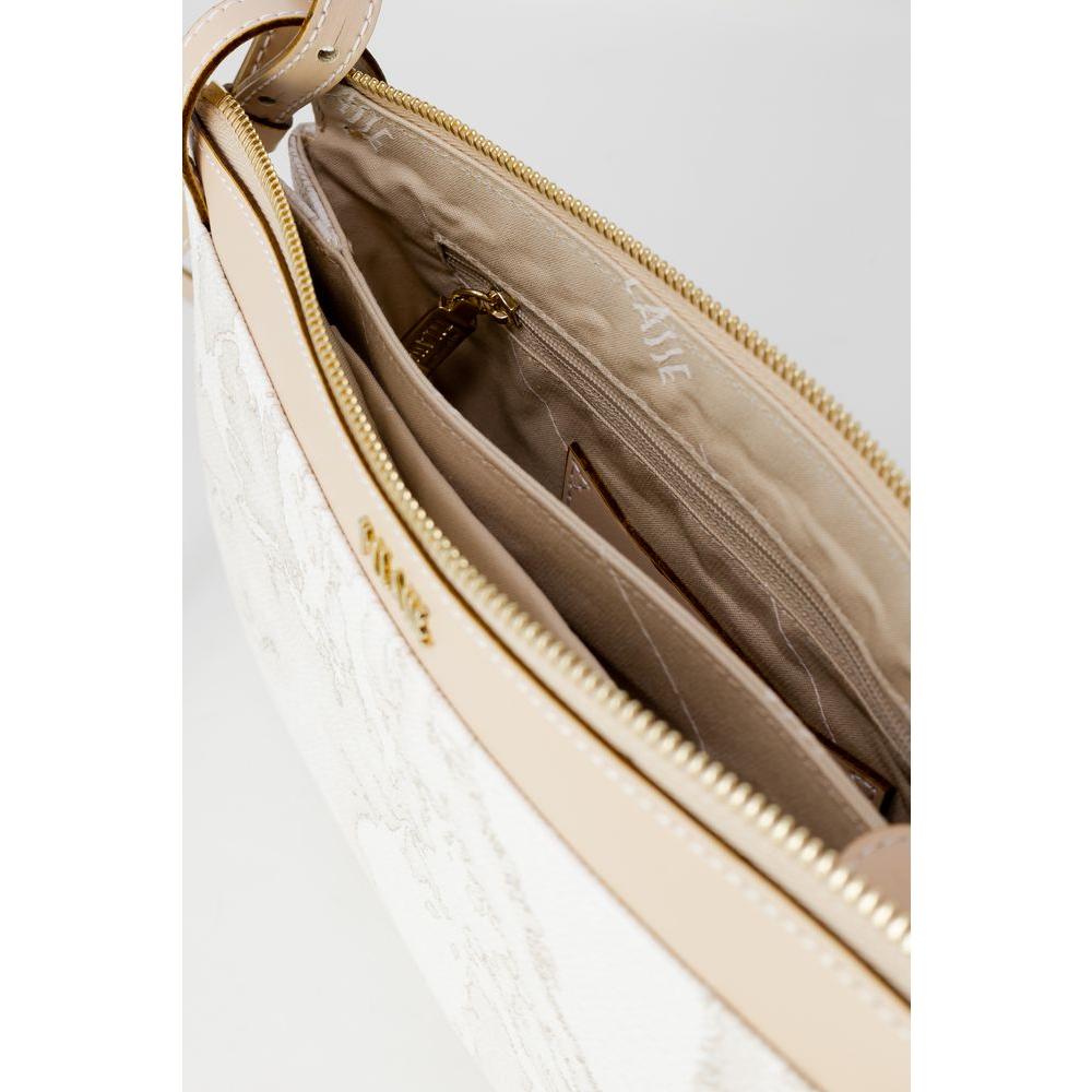 Alviero Martini Prima Classe White Polyethylene Handbag Alviero Martini Prima Classe Light Gray