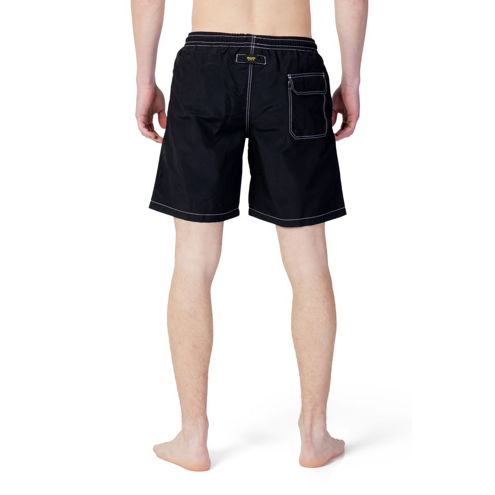 Blauer Black Polyester Swimwear Blauer Black