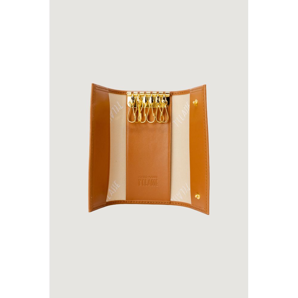 Alviero Martini Prima Classe Beige Polyester Keychain Alviero Martini Prima Classe Light Gray