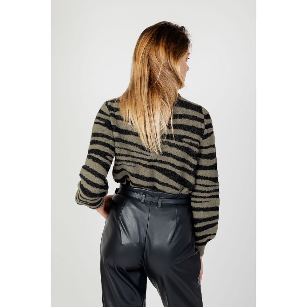 Jacqueline De Yong Green Nylon Sweater Jacqueline De Yong Dark Slate Gray