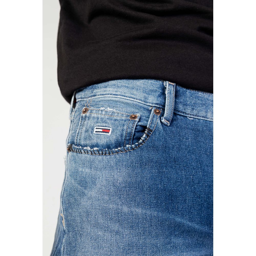 Tommy Hilfiger Jeans Blue Cotton Jeans & Pant Tommy Hilfiger Jeans Dark Slate Blue