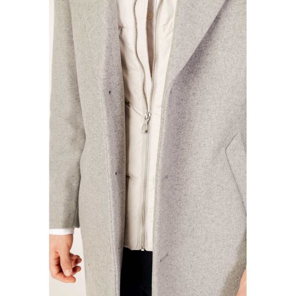 Antony Morato Gray Polyester Jacket Antony Morato Gray