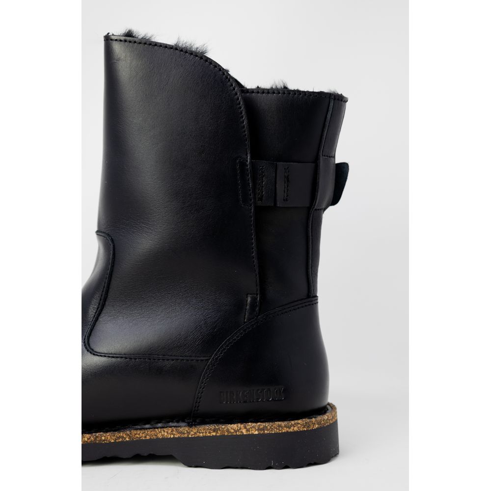 Birkenstock Black Leather Boot Birkenstock Dark Slate Gray