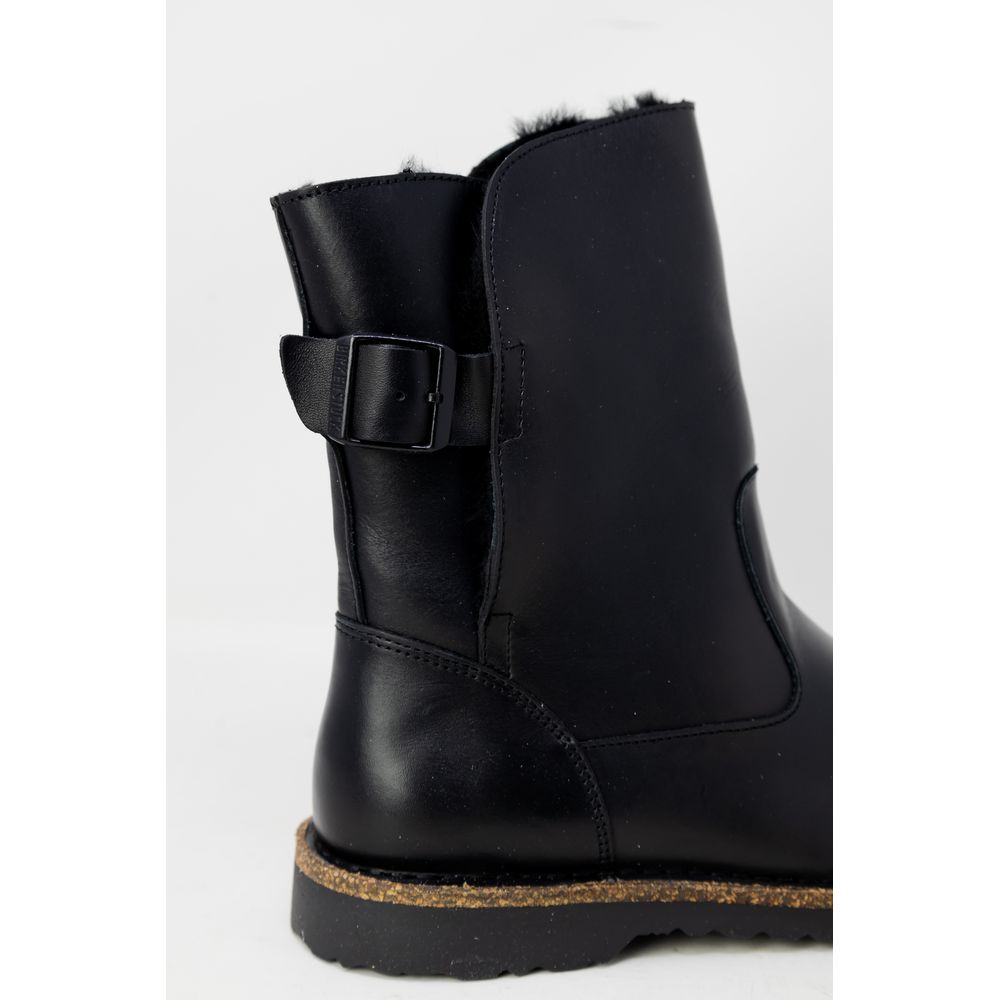 Birkenstock Black Leather Boot Birkenstock Black