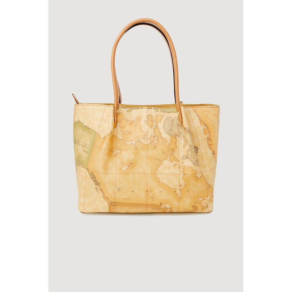 Alviero Martini Prima Classe Beige Leather Handbag Alviero Martini Prima Classe Light Gray