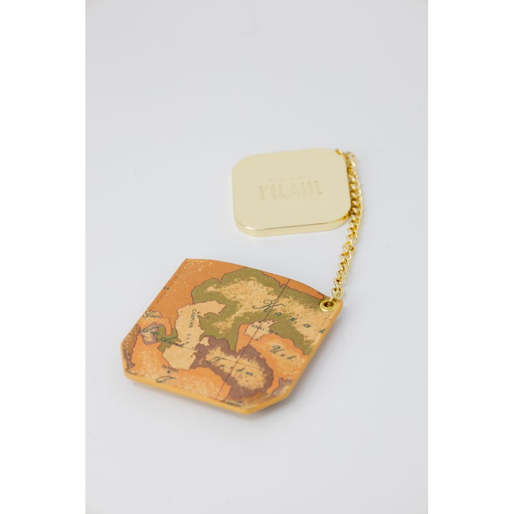 Alviero Martini Prima Classe Beige Copper Keychain Alviero Martini Prima Classe Light Gray