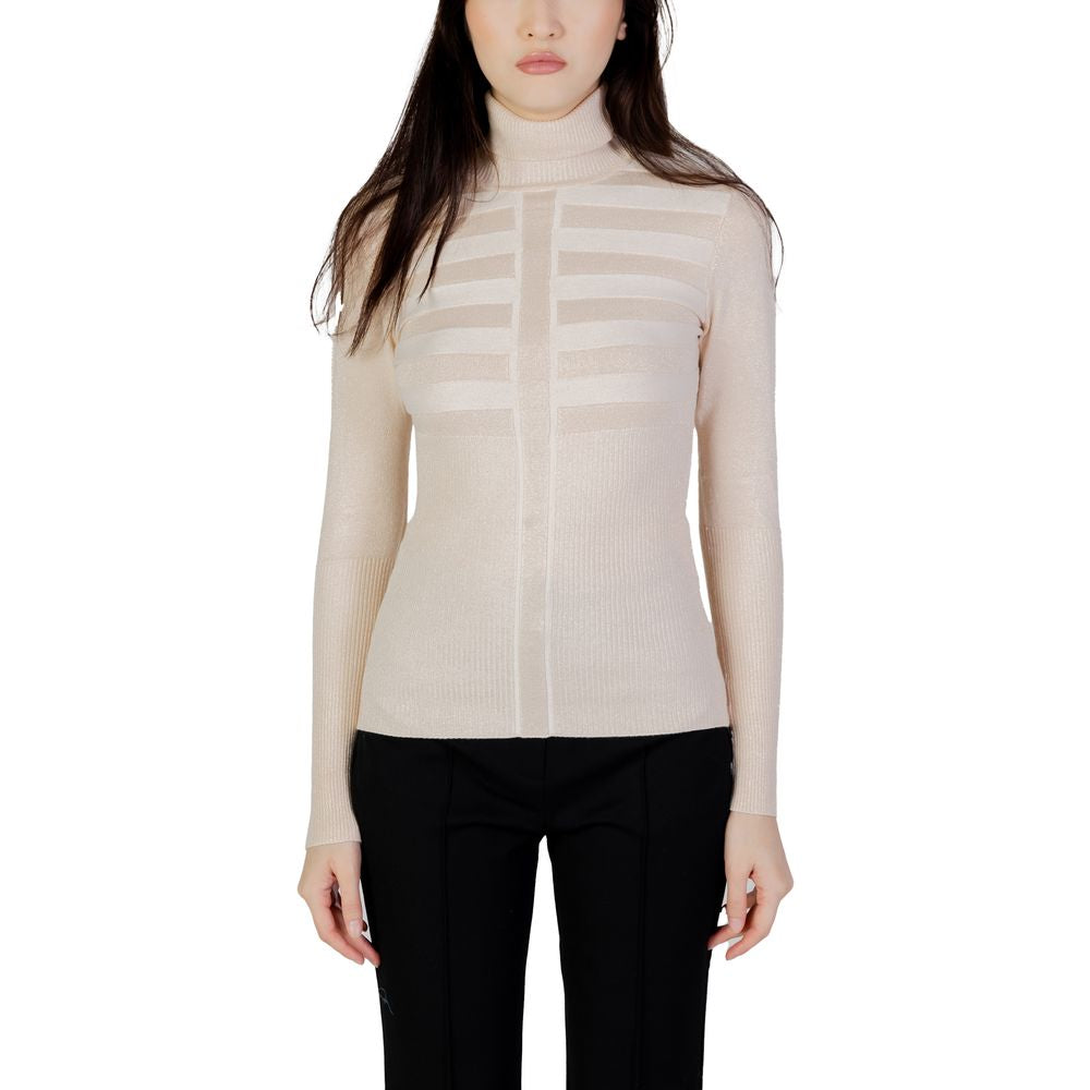 Morgan De Toi Pink Viscose Turtleneck
