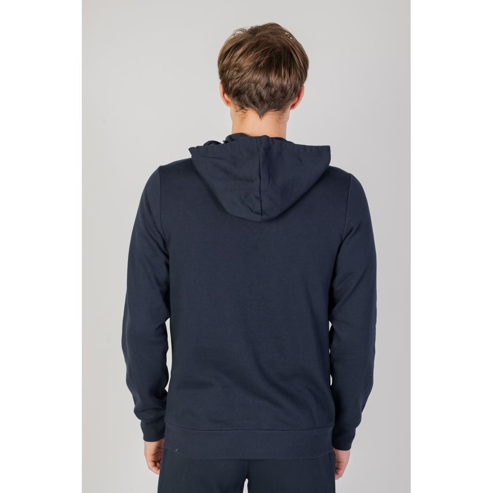 Emporio Armani Underwear Blue Cotton Sweater Emporio Armani Underwear Dark Slate Gray