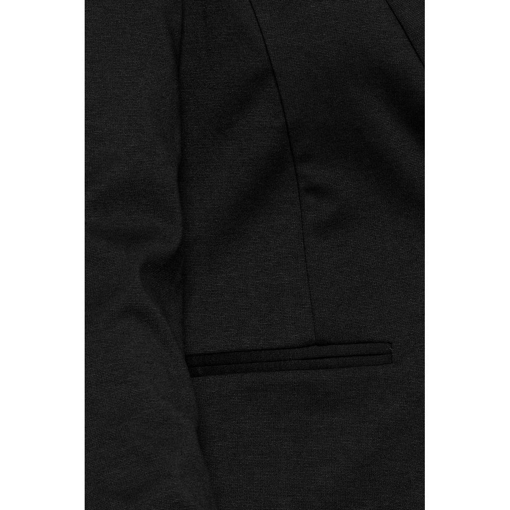 ICHI Black Polyester Suits & Blazer ICHI Black
