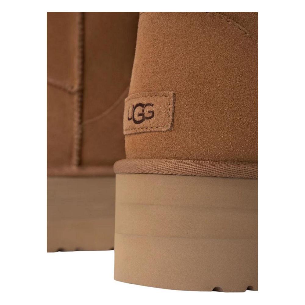 UGG Beige Suede Leather Boot UGG Sienna