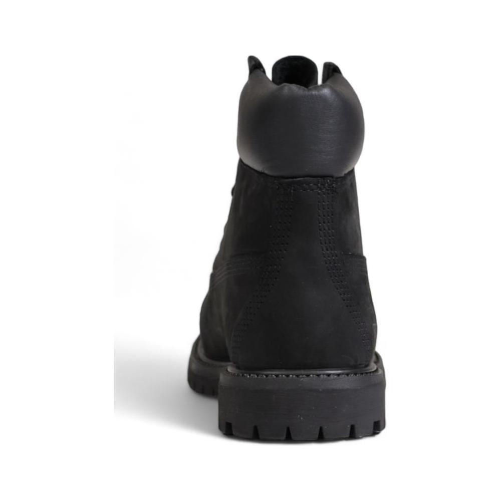 Timberland Black Recycled Leather Boot Timberland Dark Slate Gray
