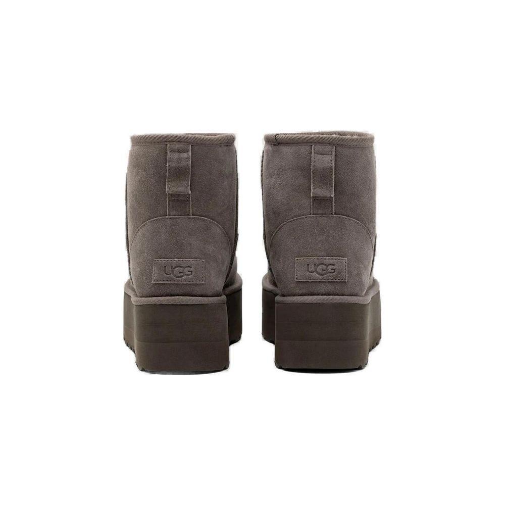UGG Gray Suede Leather Boot 1728,71956299936,Boots - Women - Shoes,EU41/US11,Gray,New with tags,Shoes,UGG,Women,Women - Shoes UGG UG-15967500136-EU41/US11