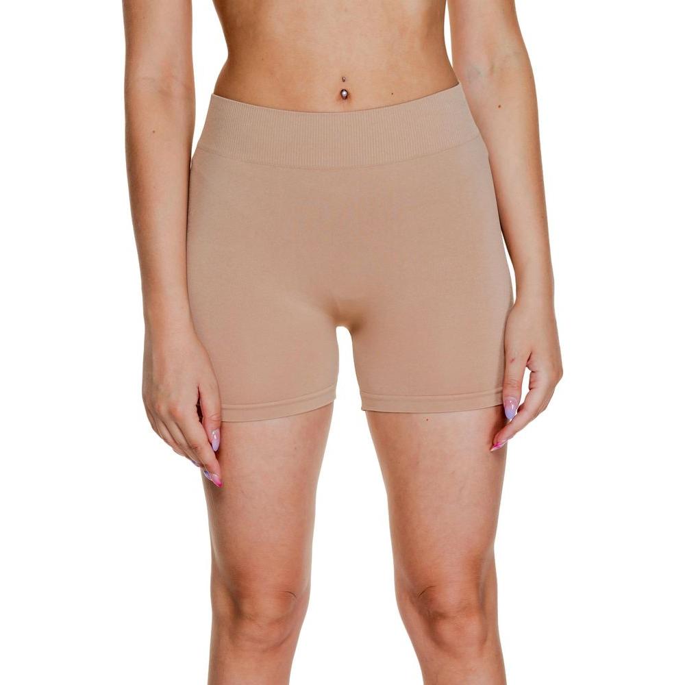 Vero Moda Beige Polyamide Short Vero Moda Rosy Brown