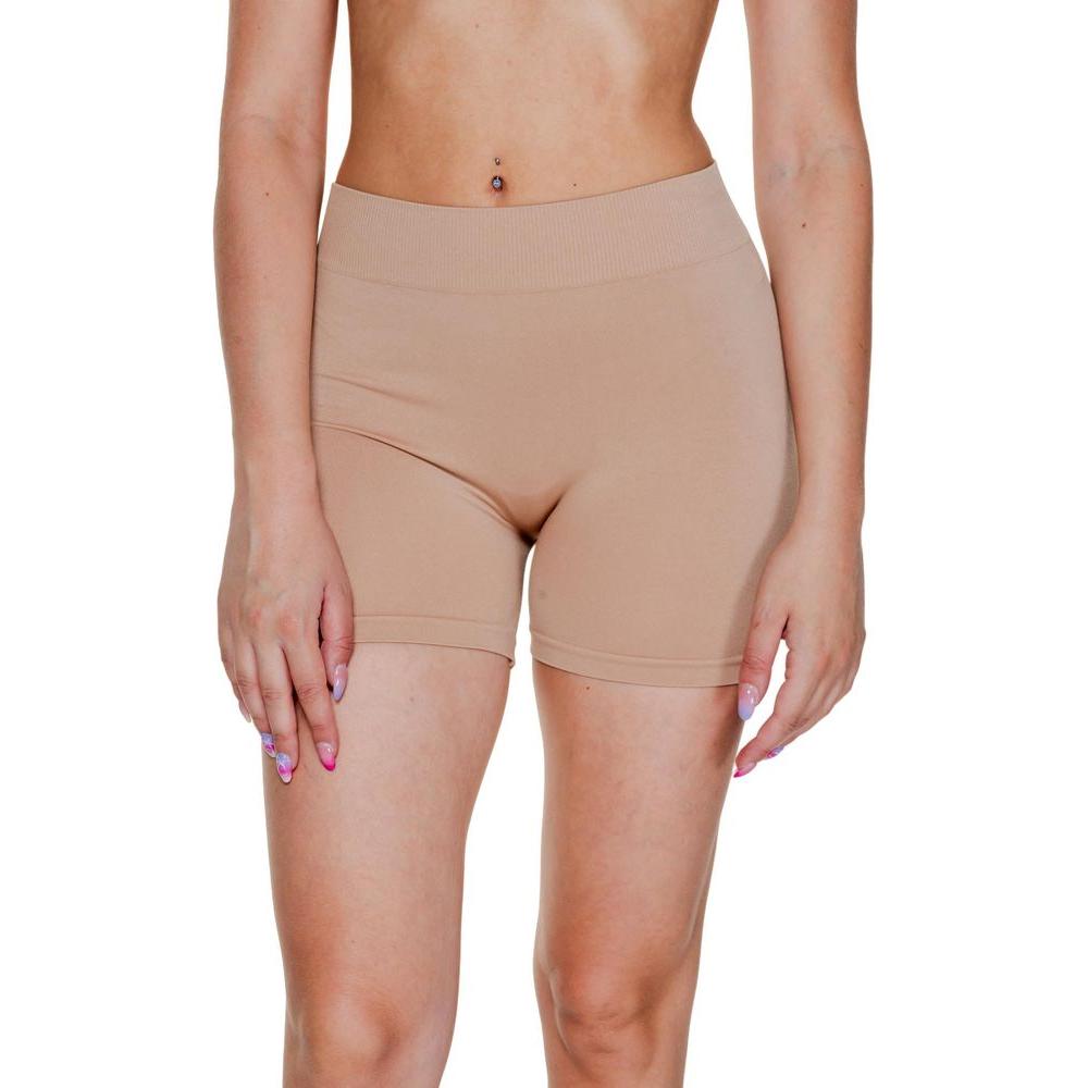 Vero Moda Beige Polyamide Short Vero Moda Rosy Brown