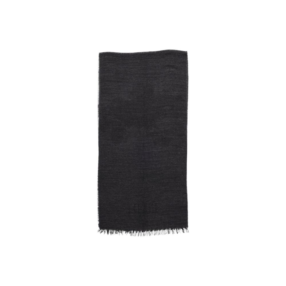 Alviero Martini Prima Classe Gray Polyacrylic Scarf Alviero Martini Prima Classe Dark Slate Gray