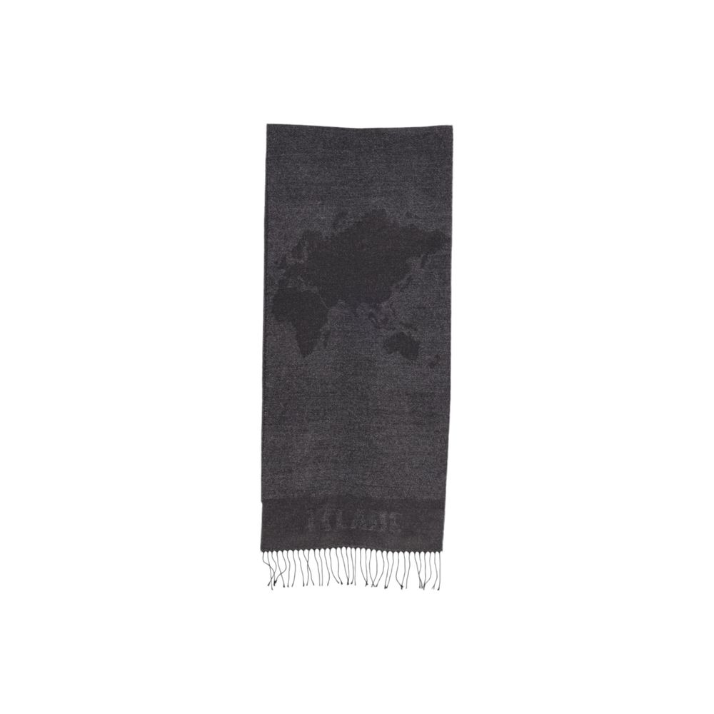 Alviero Martini Prima Classe Gray Viscose Scarf Alviero Martini Prima Classe Dark Slate Gray