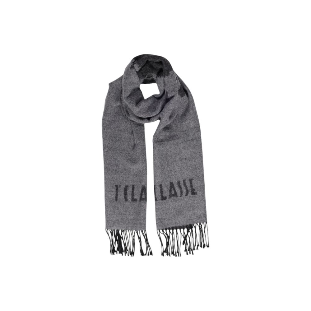 Alviero Martini Prima Classe Gray Polyacrylic Scarf Alviero Martini Prima Classe Dim Gray