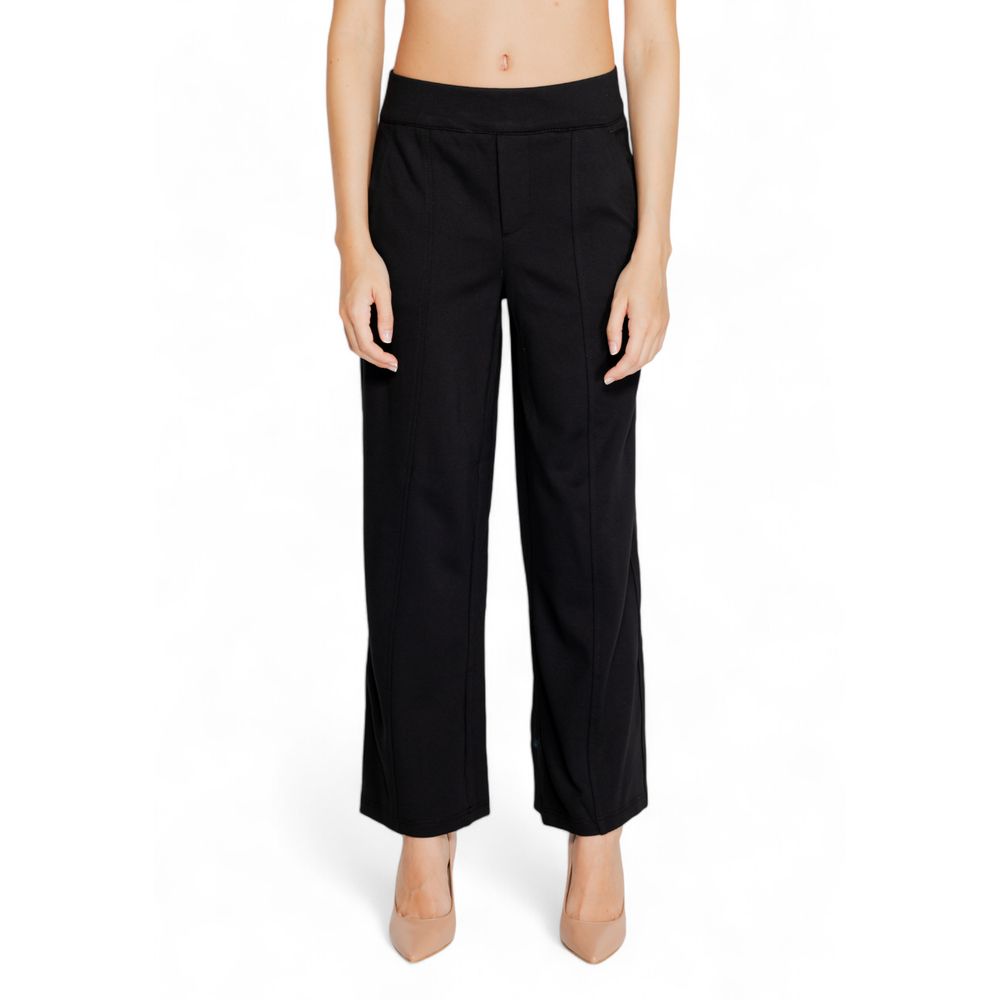 Street One Black Viscose Jeans & Pant Street One Black