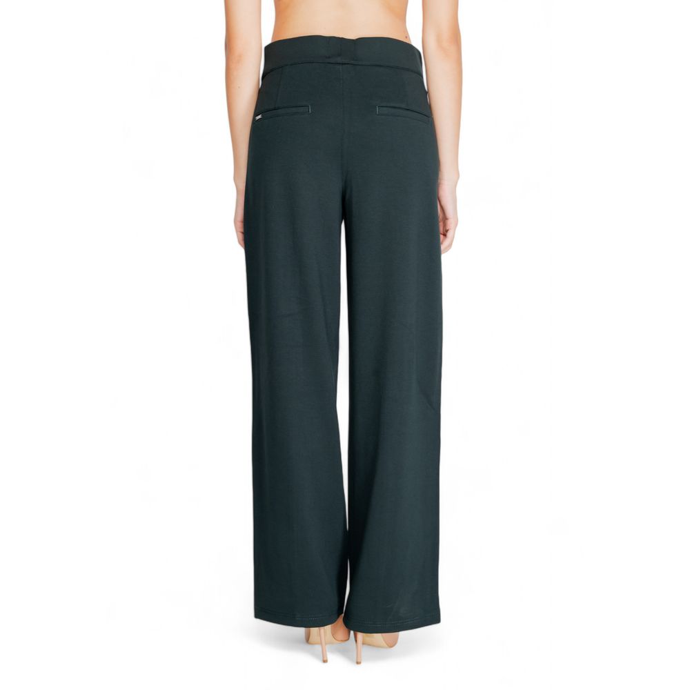 Street One Green Viscose Jeans & Pant Street One Dark Slate Gray