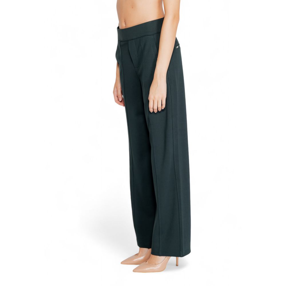 Street One Green Viscose Jeans & Pant Street One Dark Slate Gray