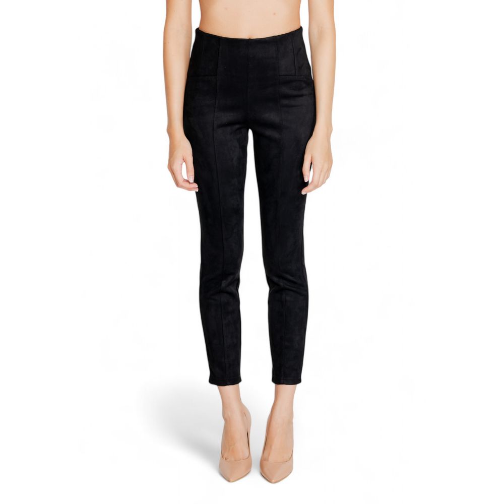 Street One Black Polyester Jeans & Pant Street One Wheat