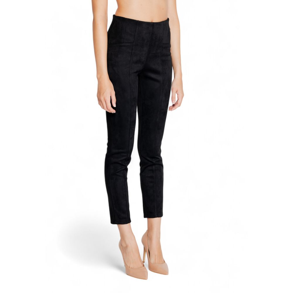 Street One Black Polyester Jeans & Pant Street One Wheat