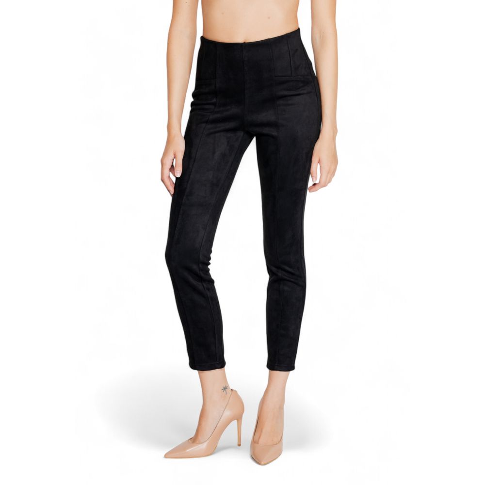 Street One Black Polyester Jeans & Pant Street One Wheat