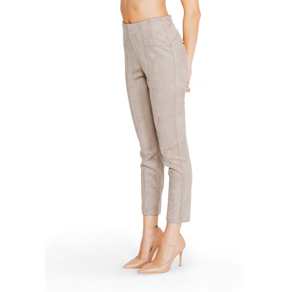 Street One Gray Polyester Jeans & Pant Street One Light Gray