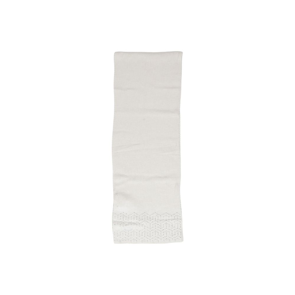 Pieces Beige Polyester Scarf Pieces Light Gray